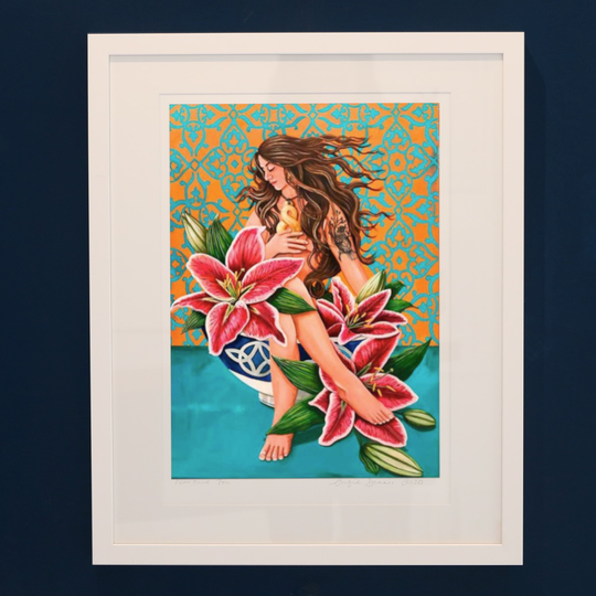 Nurture You A3 Framed Print