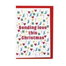 Sending Love This Christmas Card-cards-The Vault