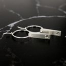 Crossing Earrings Silver