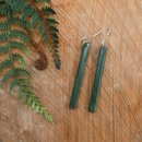 Pounamu Earrings Stg Silver XLarge