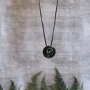 Ernesto Ovalle Pounamu Medium Open Koru