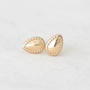 Gem Studs Gold Plate
