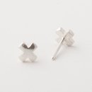 Kiss Studs Silver