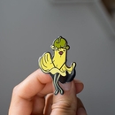 Marilyn Kowhai Enamel Pin