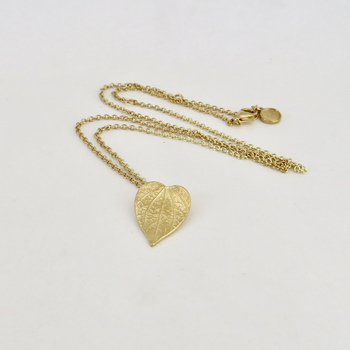 Kawakawa Necklace Gold Plate