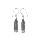 Mini Huia Feather Earrings