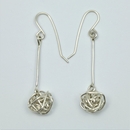 Poro Earrings Silver