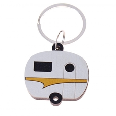 Keeper Keyring Caravan Yellow-artists-and-brands-The Vault