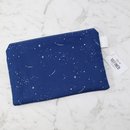 Large Pouch Navy Stars