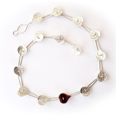 Silver Kawakawa Choker Necklace-jewellery-The Vault