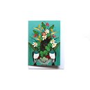 Mini Card Kaka's Floral Kingdom