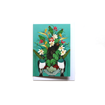 Mini Card Kaka's Floral Kingdom
