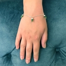 Tiny Point Chain Bracelet Pounamu