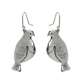 Kereru Earrings Silver