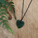 Pounamu Pendant Heart Small