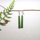 Pounamu Earrings Small Light Green