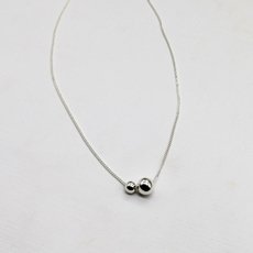 Opulence Necklace Silver-necklaces-The Vault