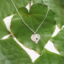 Small Kawakawa Pendant Silver