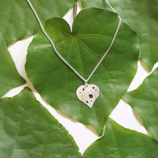 Small Kawakawa Pendant Silver-view-all-jewellery-The Vault