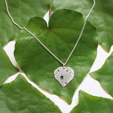 Medium Kawakawa Pendant Silver-jewellery-The Vault