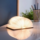 Mini Smart LED Booklight Walnut