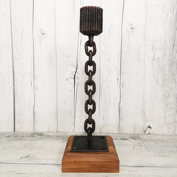 Chain Candle Holder Base Tall