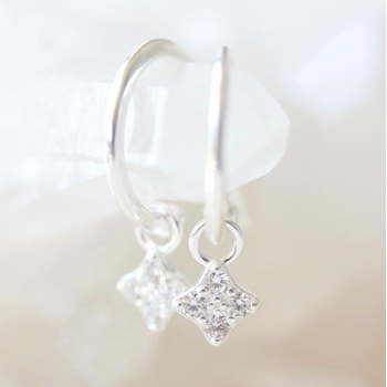 Clover Hoops Silver