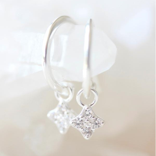 Clover Hoops Silver