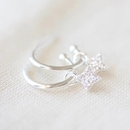 Clover Hoops Silver