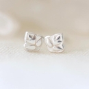 Lotus Studs Silver