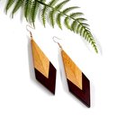 Wooden Earrings Medium