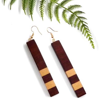 Wooden Earrings Medium