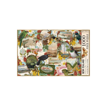 Birds & Postcard 1000 Pce Puzzle