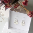 Flourish Hoops Silver