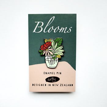 Blooms Enamel Pin