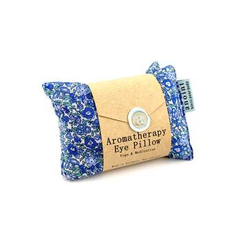 Aromatherapy Eye Pillow Blue Botanic