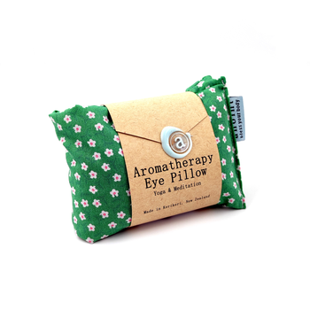 Aromatherapy Eye Pillow Green Blossom