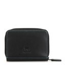 Zip Round Fan Card Holder Black Pace