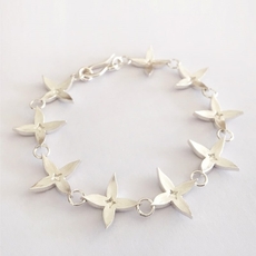 Jasmine Bracelet Silver-jewellery-The Vault