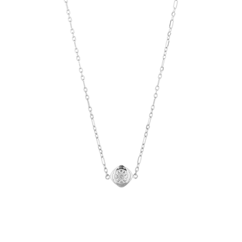 Mini Marigold Necklace Silver