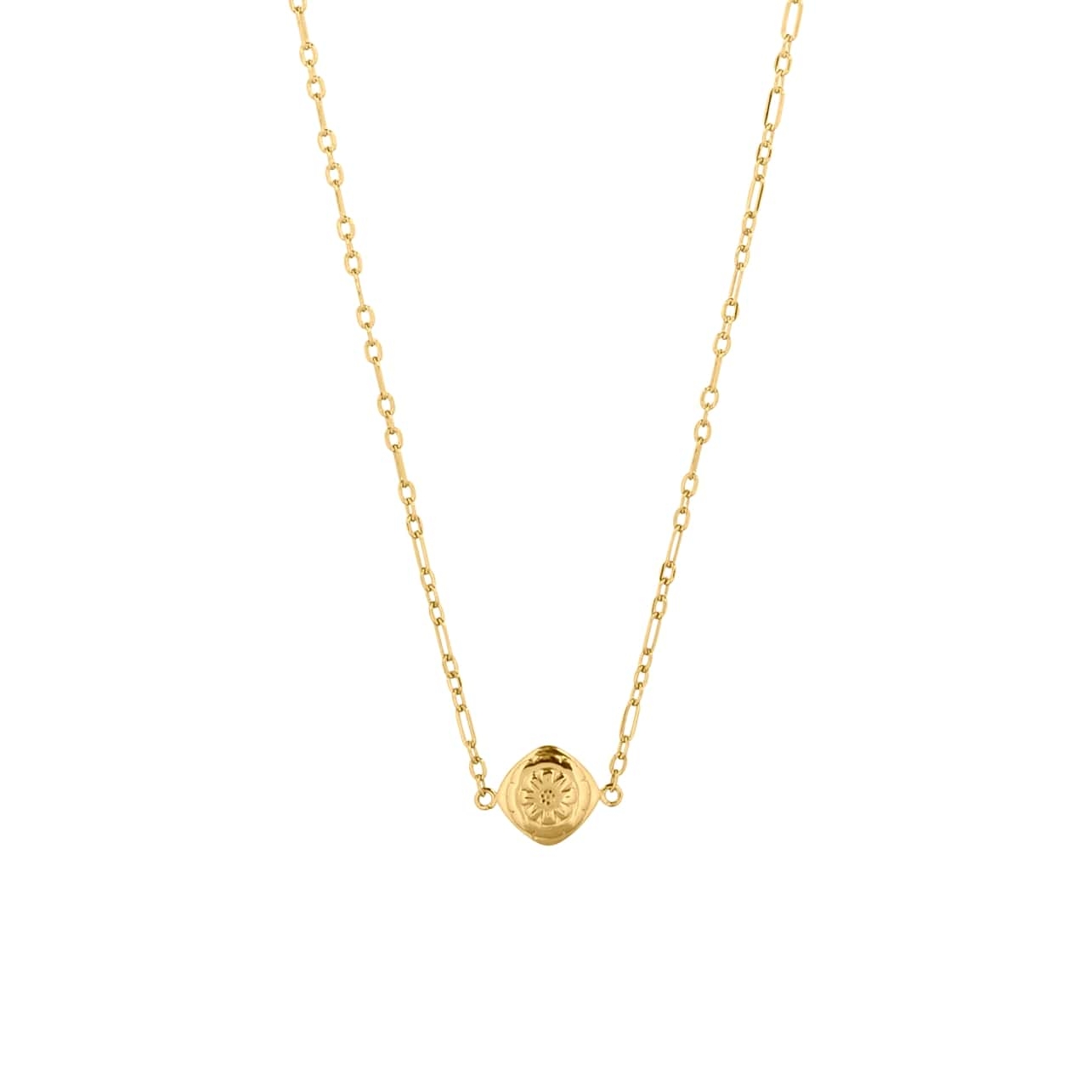 Mini Marigold Necklace Gold Plate - Jewellery at The Vault NZ - NZ