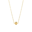Mini Marigold Necklace Gold Plate