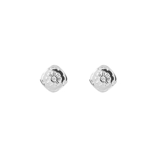 Marigold Studs Silver-jewellery-The Vault