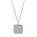 Marigold Locket Silver 55cm