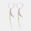 Koromiko Hoop Earrings 9ct Gold Stalks
