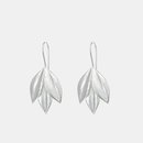 Athena Hook Earrings Silver