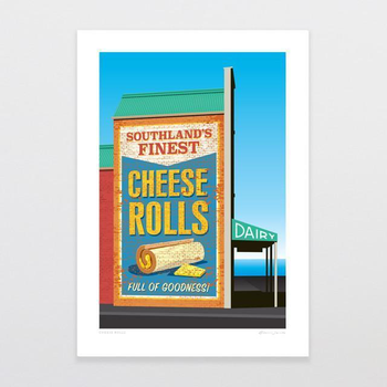 Cheese Rolls A3 Print