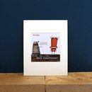 Matted Print Dalek Dermatologist