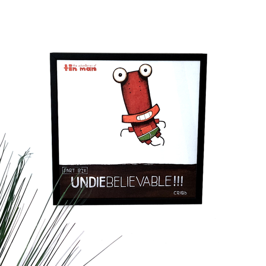 Tin Man Undiebelievable Box Frame