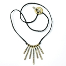Reticulated Brass Rata Necklace